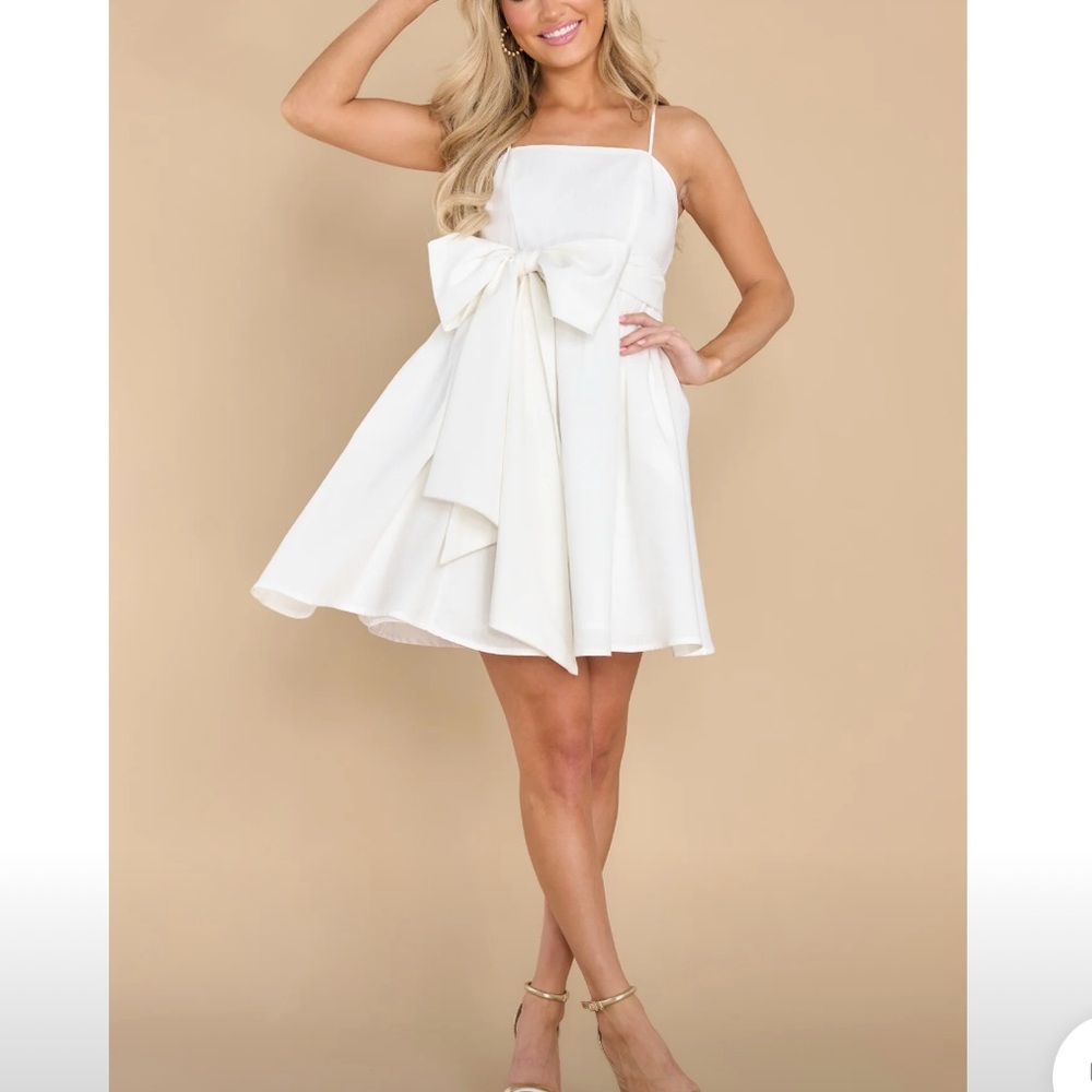 Aura ivory dress
